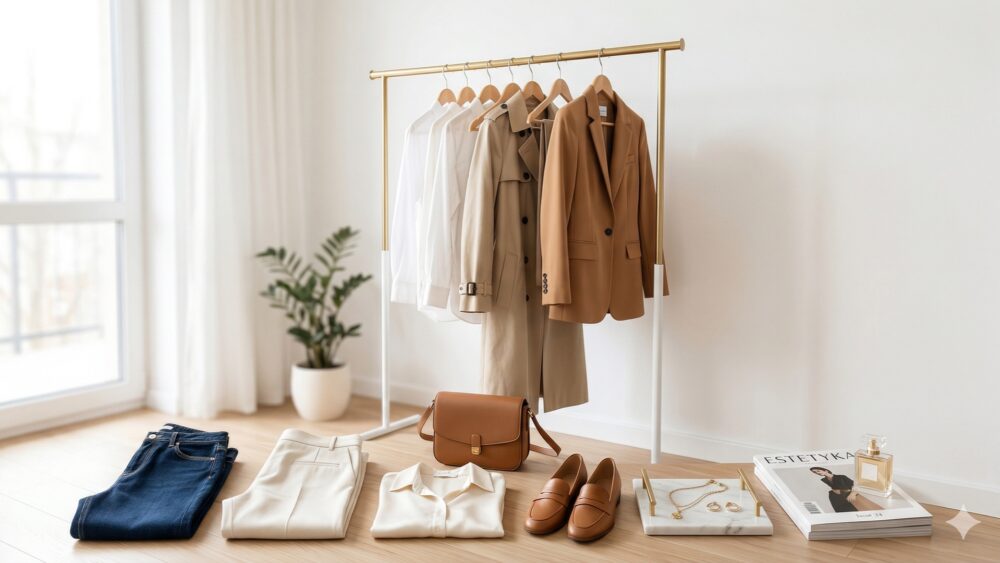 Szafa kapsułowa lista ubrań – Jak zbudować garderobę ?